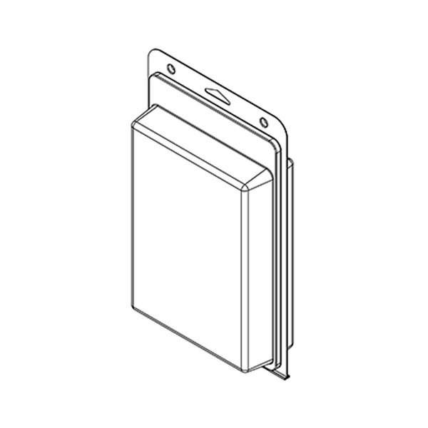 Visipak Thermoform-CLAMSHELL-#581-10.938-6.875-8.000-5.688-2.469-0.015-CLEAR, 250PK 581TF